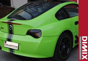 Car Wrap met GrafiWrap glanzende car wrapping folie - foto 1