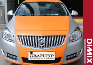 Car Wrap met GrafiWrap matte car wrapping folie - foto 1