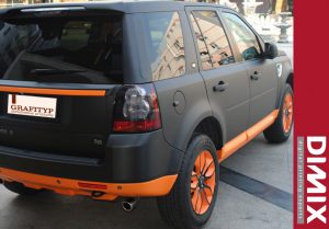 Car Wrap met GrafiWrap matte car wrapping folie - foto 3