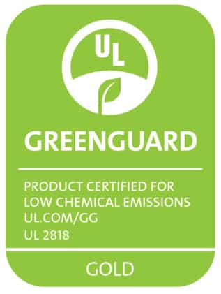 Greenguard Gold certficiate