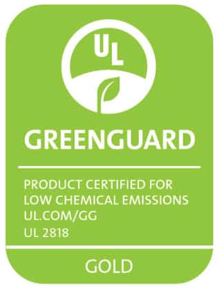 Greenguard Gold certficiate