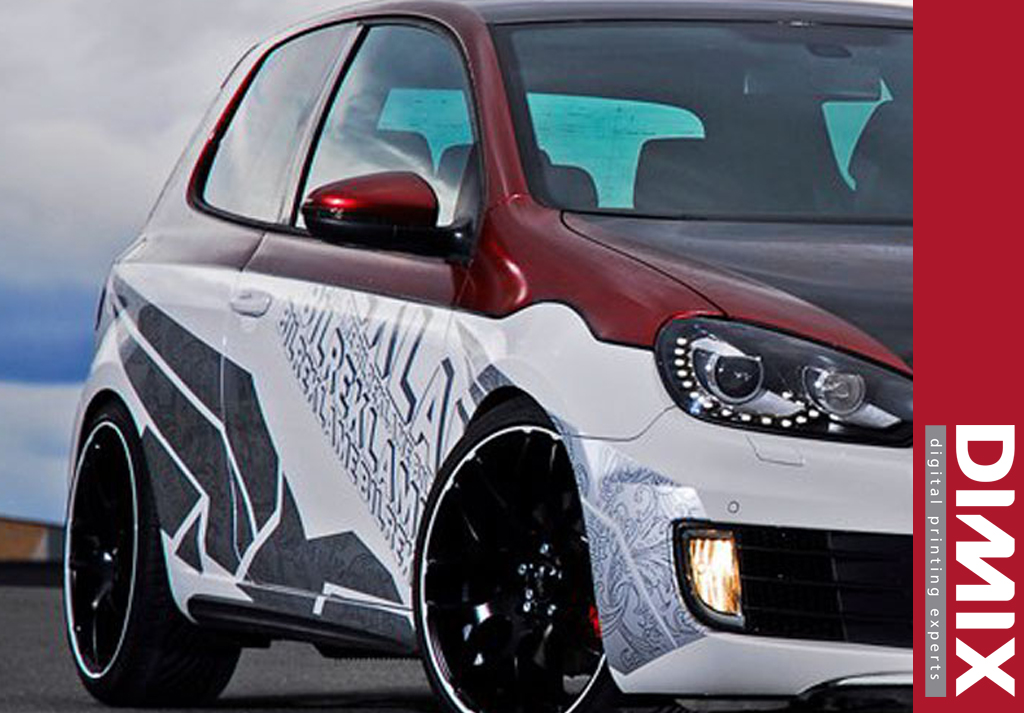 Grafiwrap film d'emballage métallique haute brillance pour voiture photo 3