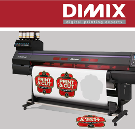 Mimaki & Roland print & cut systemen