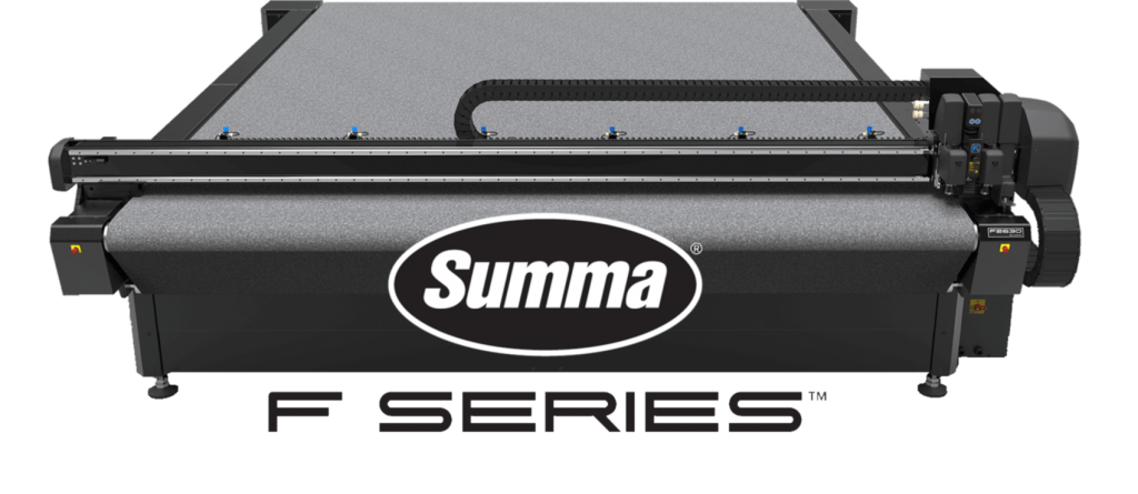 Summa F-series vlakbed snijplotters