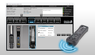 axis-control software voor Summa vlakbed snijtafels