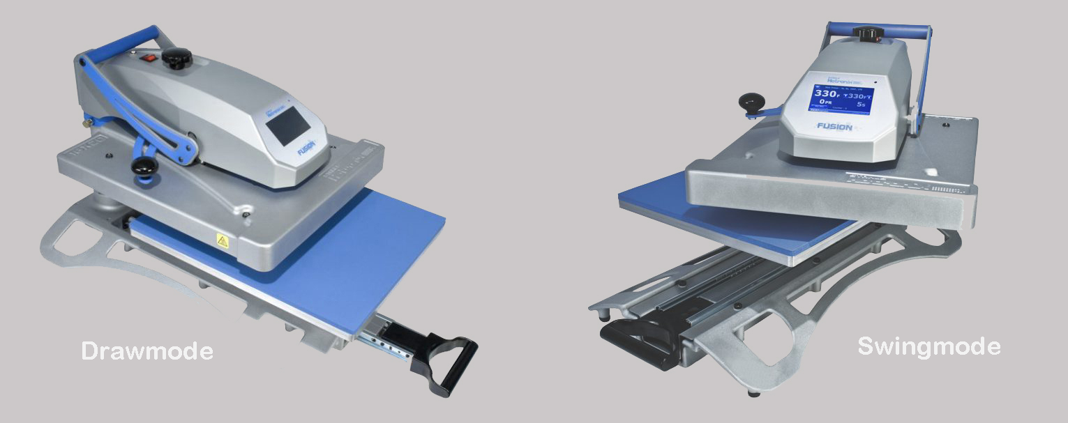 Hotronix Fusion drawmode swingmode