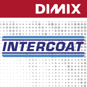 Intercoat 1600 P3 - wit glanzende monomere printfolie 100 micron - permanente transparante lijm - rol 1050mm x 50m