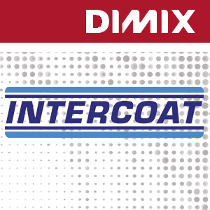 Intercoat 1441 R3xG - wit matte monomere printfolie 100 micron - verwijderbare grijze lijm - rol 1370mm x 50m