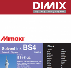 Encres Mimaki BS4 (eco-packs 600 ml &amp; vrac)