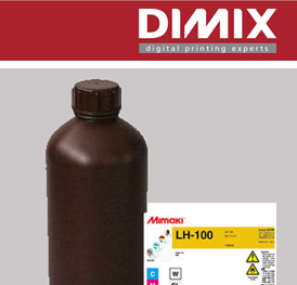 Mimaki LH-100 inkten (cartridges, alu-packs & bulk-flessen)