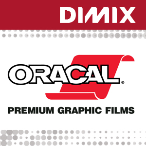 Oracal 4199 Sticker vinyle fendu - film d'impression blanc brillant 100 microns - film autocollant - ligne de découpe dans le papier verso pour un décollage facile - rouleau 1000mm x 100m