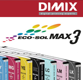 Roland EcoSol Max 3 inkt - cartridge 500 ml, geel
