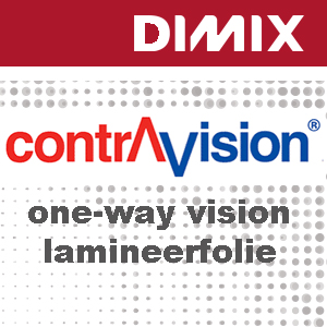 ContraVision CL50CY gegoten one-way vision laminaat - glanzend - 50 micron - Rol 1370mm x 50m