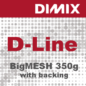 D-Line BigMesh FR Backing - 350 g/m2 - B1- Rol 1600mm x 50m