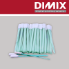Solvent cleaning swabs - platte textiel kop, set 100 stuks
