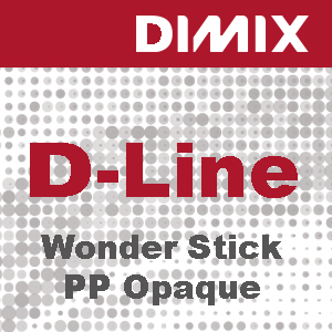 D-Line Wonder Stick PP - Opaque UV - Specifiek voor UV printers- Rol 1270mm x 30m