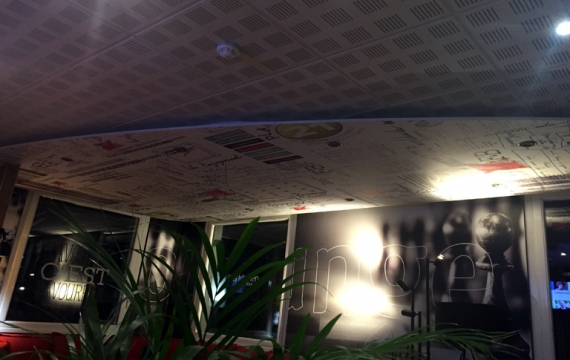 Mimaki JFX applicatie - bedrukking plafondpanelen 2 Mimaki JFX applicatie - bedrukking plafondpanelen 2