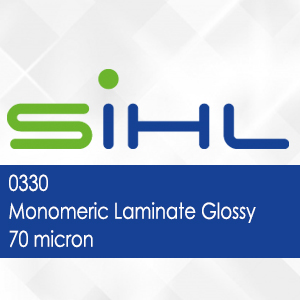 0330 - Sihl Monomeric Laminate Glossy - 70 micron