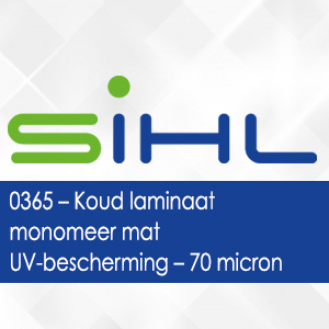 0365 - Sihl Koud laminaat monomeer mat UV-bescherming - 70 micron