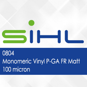 0804 - Sihl Monomeric Vinyl P-GA FR Matt - 100 micron