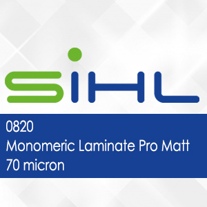 0820 - Sihl Monomeric Laminate Pro Matt - 70 micron