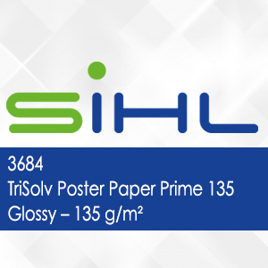 3684 - TriSolv Poster Paper Prime 135 Glossy - 135 g/m2
