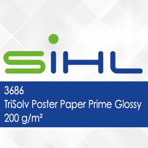 3686 - TriSolv Poster Paper Prime Glossy - 200 g/m2