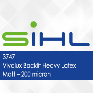 3747 - Vivalux Backlit Heavy Latex Matt - 200 micron