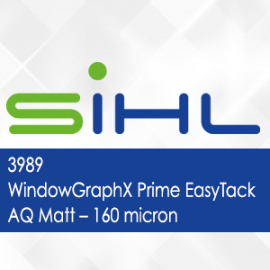 3989 - WindowGraphX Prime EasyTack AQ Matt - 160 microns