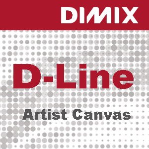D-Line Artist Canvas FR - 100% katoen canvas - 360 g/m2 - Rol 1620mm x 25m