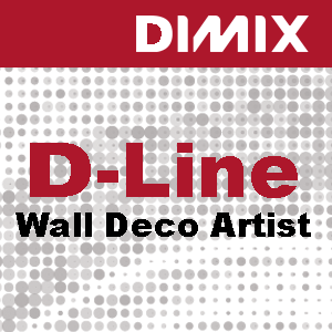 P3728 - D-Line Wall Deco Artist PVC-behang met linnenstructuur