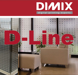 D-Line 5600 - Etched Glass Effect Vinyl - Silver - 1220 mm, rol 50 m