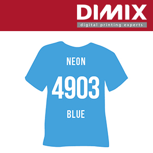 Poli-flex Turbo - 4903 Bleu néon - rouleau 500 mm x 10 m
