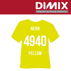 Poli-flex Turbo - 4940 Neon Yellow - rol 500 mm x 25 m