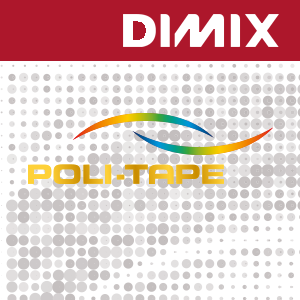 P4167 - Poli-Print 990 - wit glanzende monomere printfolie 100 micron - verwijderbare grijze lijm