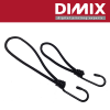 STRSSTRAP-0180/B - Strap with hook - zwart - 18cm - per 25 stuks