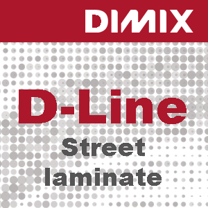 D-Line L370 Street laminate - floorgraphics laminaat voor outdoor use - Zandstructuur - dikte 125 micron