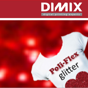 Poli-flex Premium - 456 Pearl Glitter Red - rouleau 500 mm x 10 m