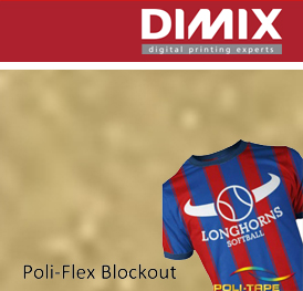 Poli-flex Blockout Soft - 4520 Gold Metallic - rol 500 mm x 5 m