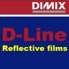 D-Line 8511 Reflective Dark Blue - 1220 mm, rol 45.7 m