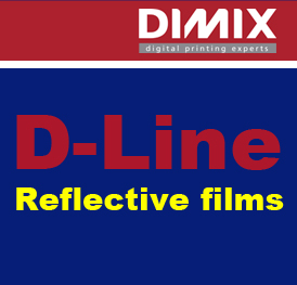 D-Line 8511 Reflective Dark Blue - 1220 mm, rol 45.7 m