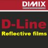 D-Line 8514 Reflective Black - 610 mm, per meter
