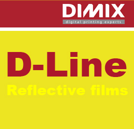 D-Line 8581 Reflective Yellow - 1220 mm, rol 45.7 m