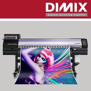 Mimaki JV300 Plus Serie mild/eco solvent printer